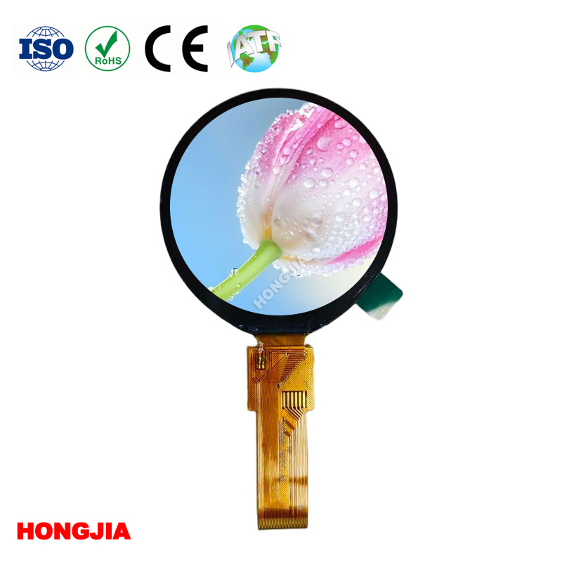 Lcd redondo de 1,8 pulgadas 360*360 QSPI/SPI/MCU/MIPI