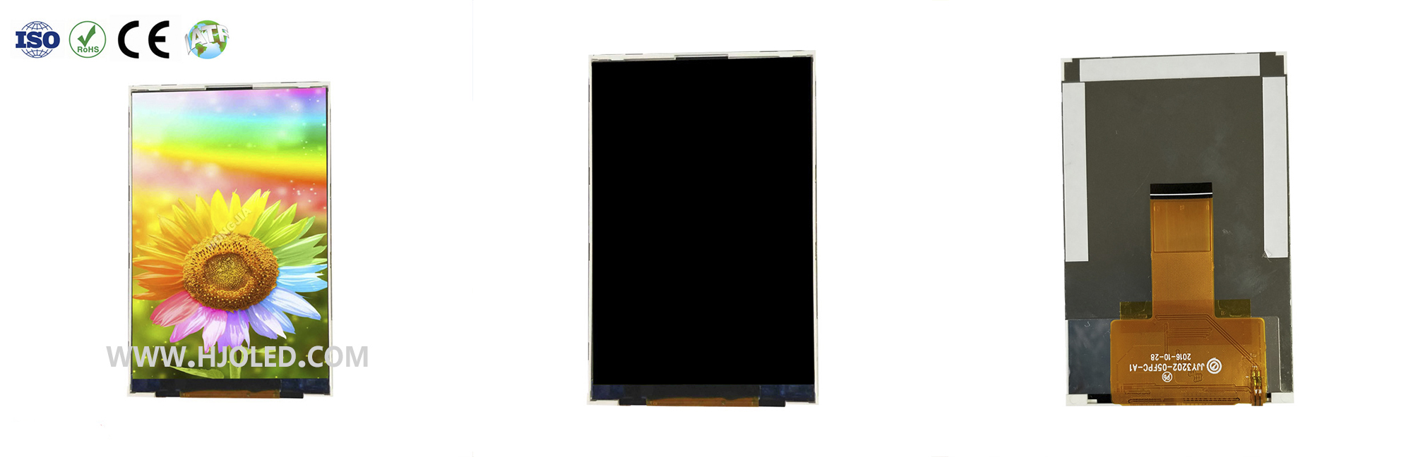 Pantalla IPS de 3.2 pulgadas 320*480 admite múltiples interfaces, adecuadas para microcomputador de chips individuales