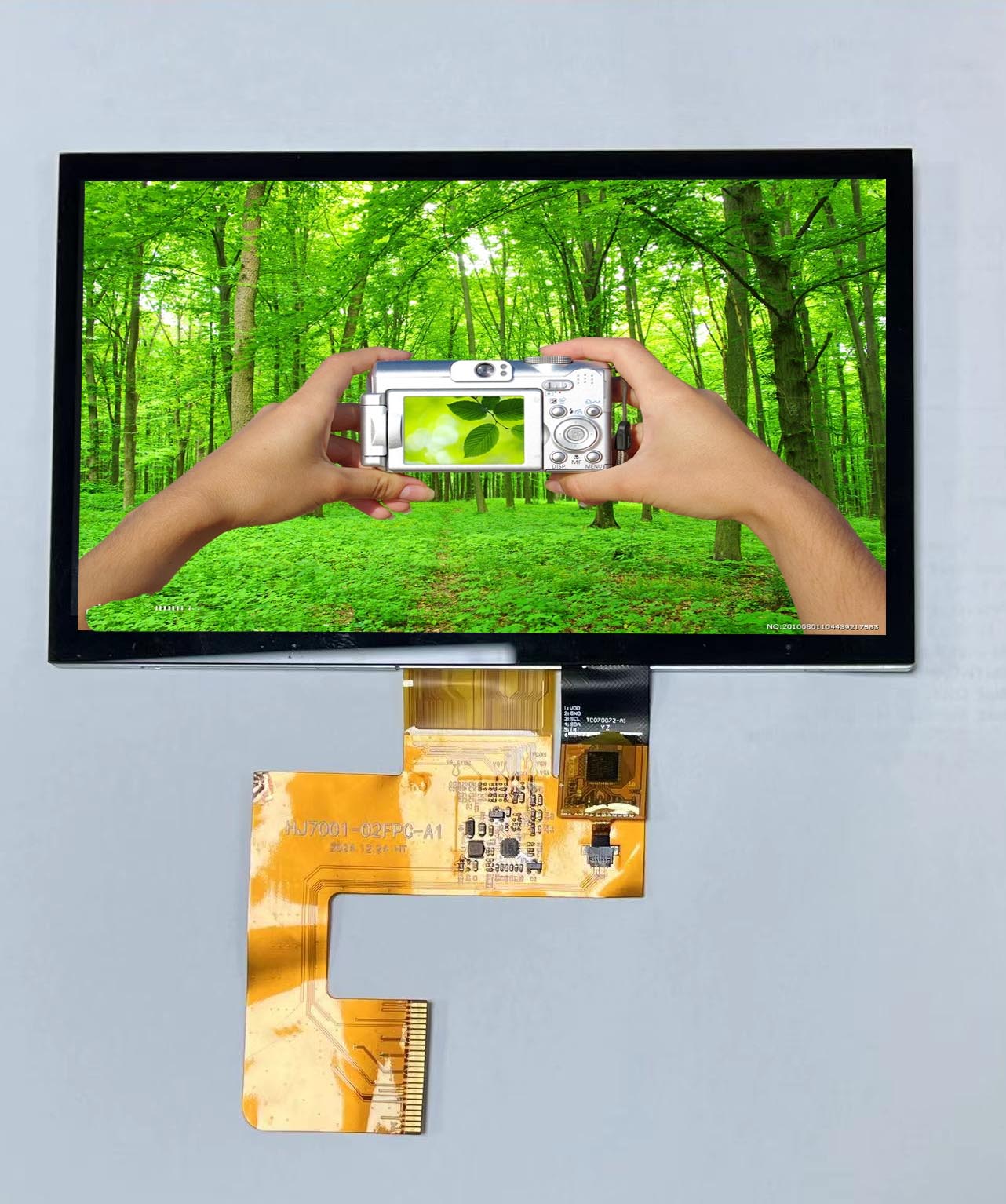 7.0 pulgadas Touch LCD 1024*600 Resolución Interfaz MIPI 2 canales