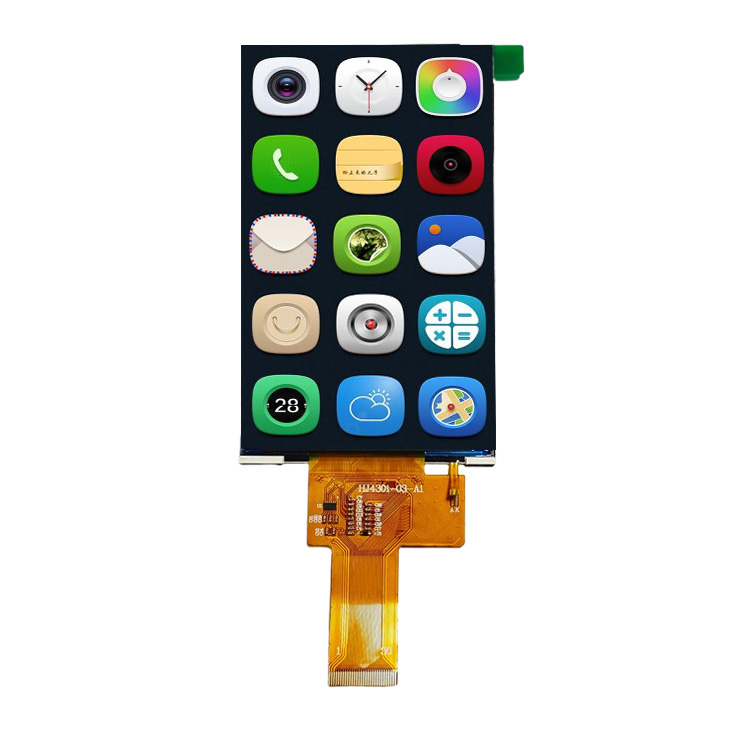 Pantalla vertical TFT de 4.3 pulgadas con pantalla Flip, 480*800 Resolución, interfaz MCU