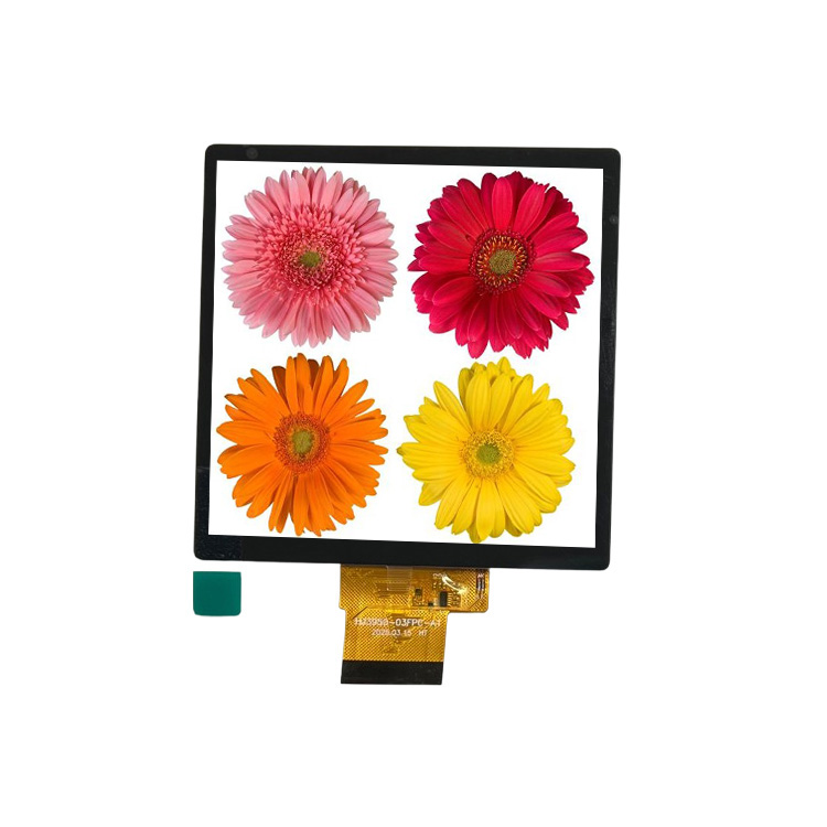 Pantalla LCD cuadrada de 3.95 pulgadas 480*480 El proceso de incell lidera la dirección futura del panel de termostato