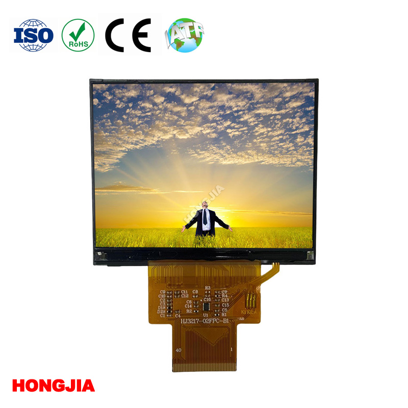 Pantalla horizontal TFT de 3,17 pulgadas con resolución de 1024*768 e interfaz RGB de 16/18/24 bits
