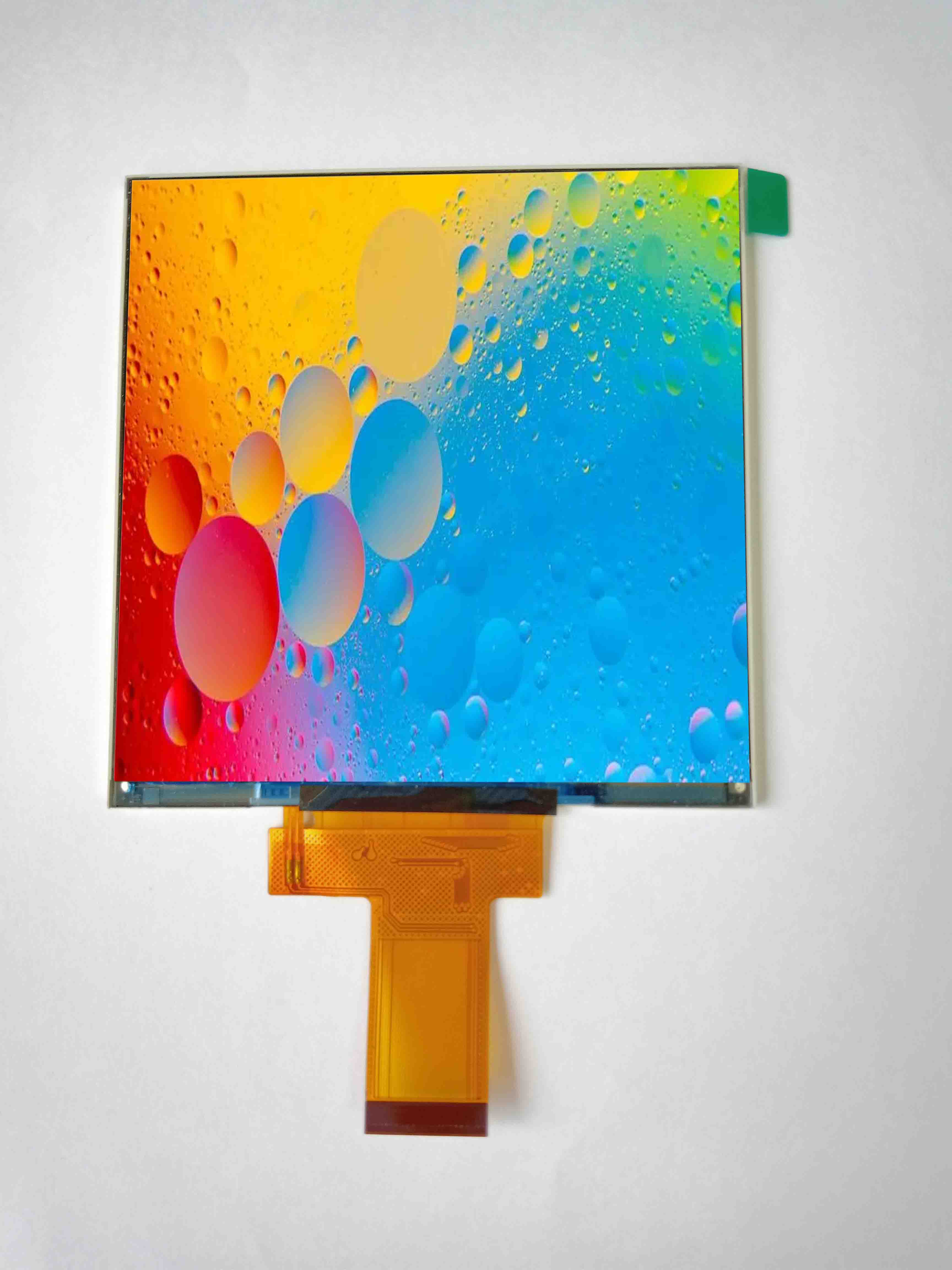 Pantalla LCD cuadrada de 3,92 pulgadas con resolución 320*320, compatible con interfaces MCU/SPI, adecuada para microcontroladores