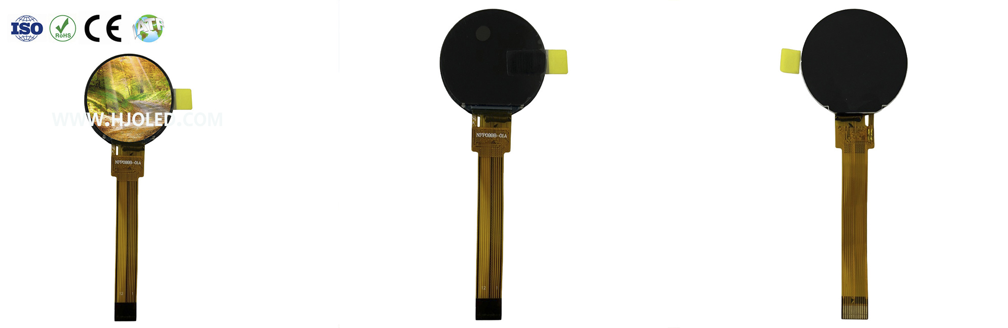 Pantalla LCD redonda de 0,99 pulgadas: tamaño pequeño, grandes usos