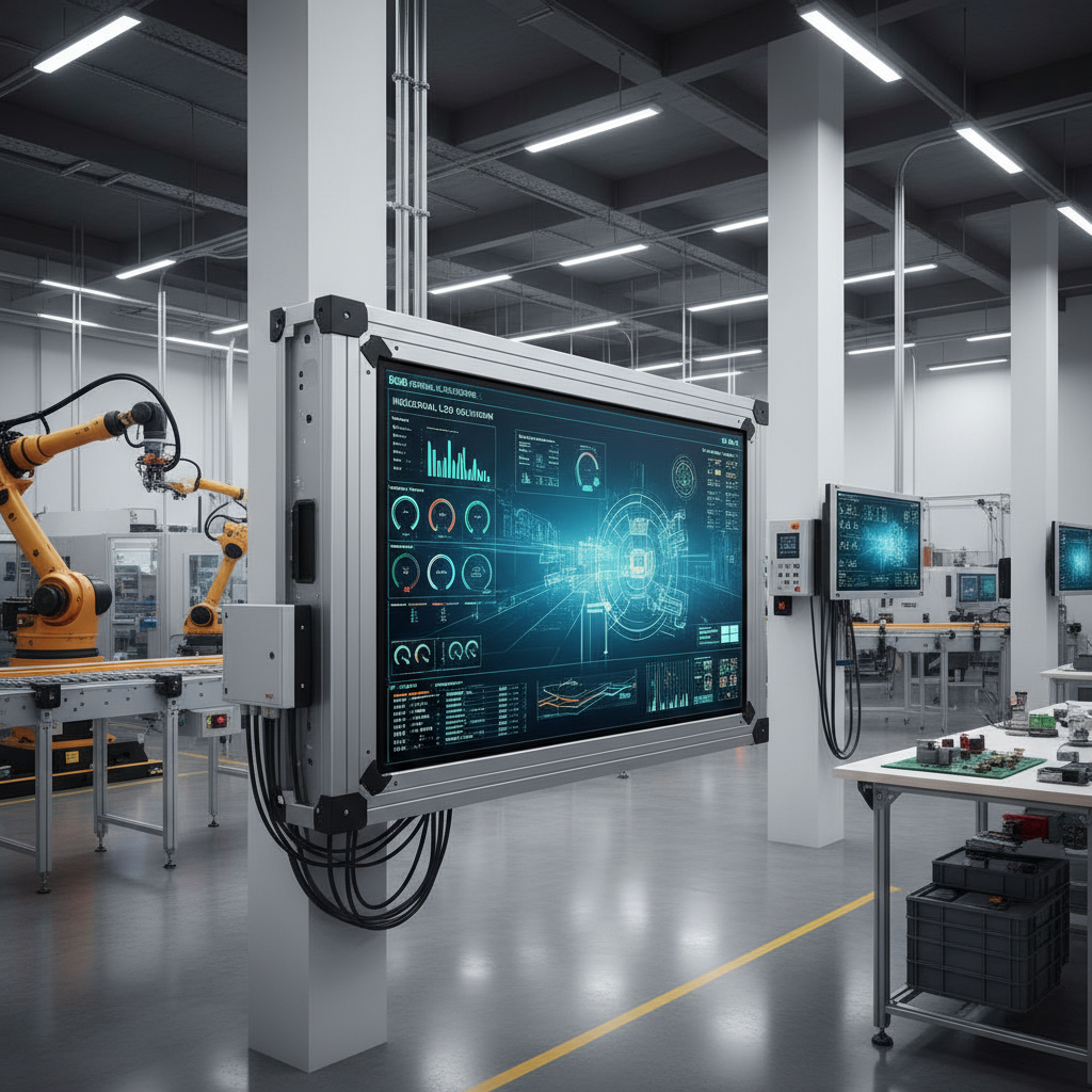 Soluciones de pantallas de cristal líquido de alto rendimiento para industrias europeas