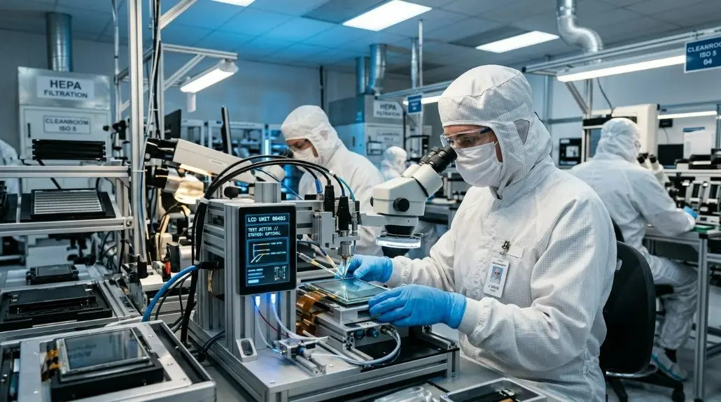 Principal fábrica de pantallas de cristal líquido de EE. UU.: soluciones LCD personalizadas que cumplen con la norma 2026