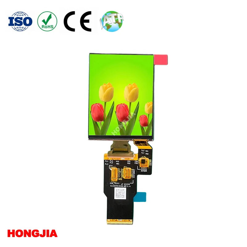 Pantalla AMOLED de 450x600 y 2,4 pulgadas