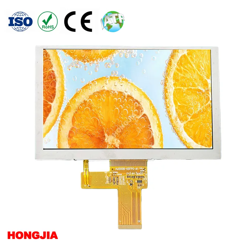 Pantalla LCD IPS de 5,0 pulgadas 1024x600 incell con MIPI táctil
